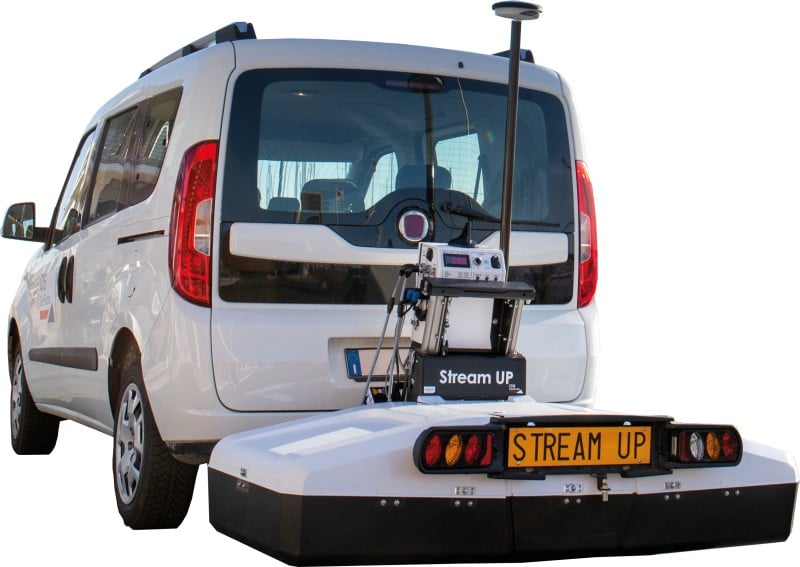 Georadar 3D tracté stream UP