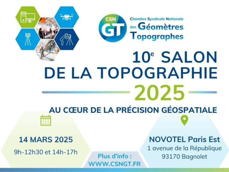 Présentation salon de la topographie 2025